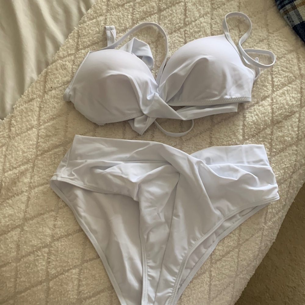 NWT White Shein Bikini